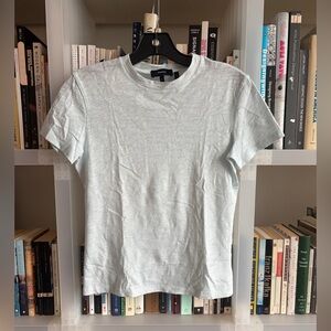 Theory Light Blue Short Sleeve Tee